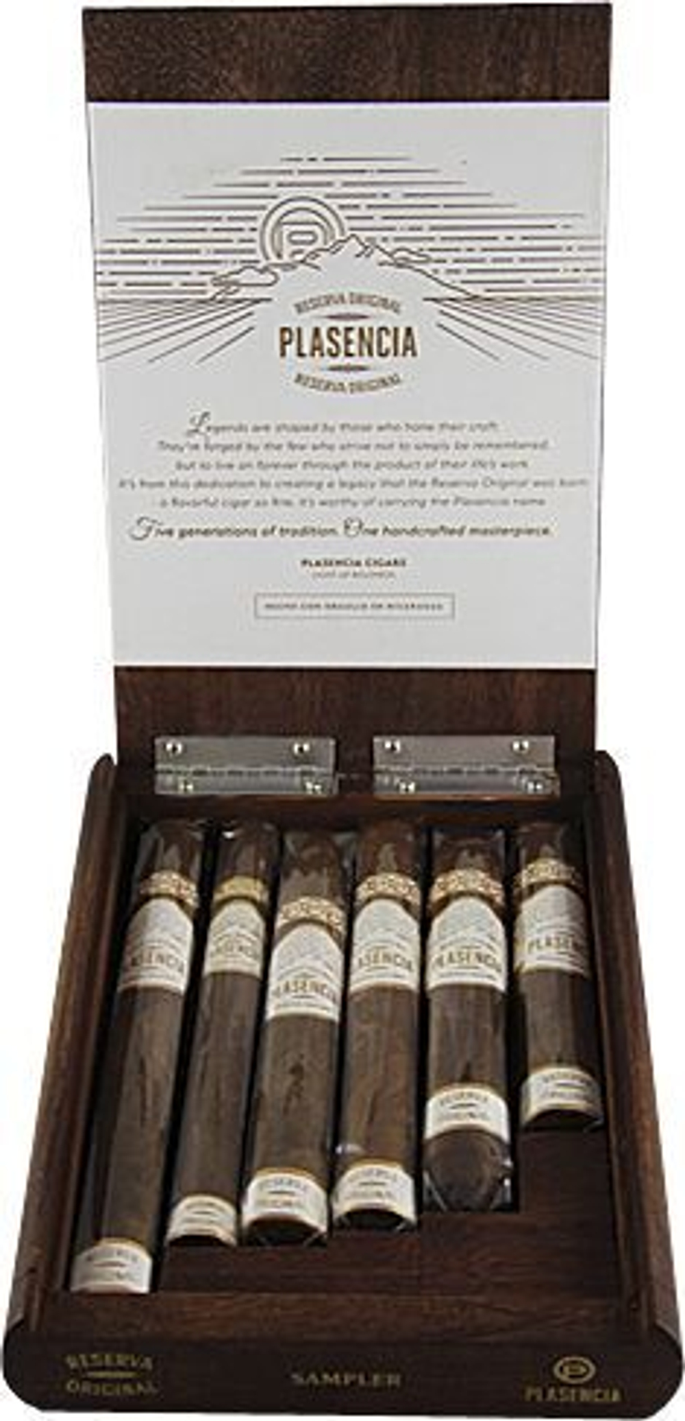 SET 6 Plasencia Reserva Original Sampler 6 cigars