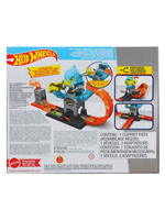 Автотрек Hot Wheels City «Горилла Гараж» JHL92 | Hot Wheels City Gorilla Slam Attack | игровой набор с гаражом 4+