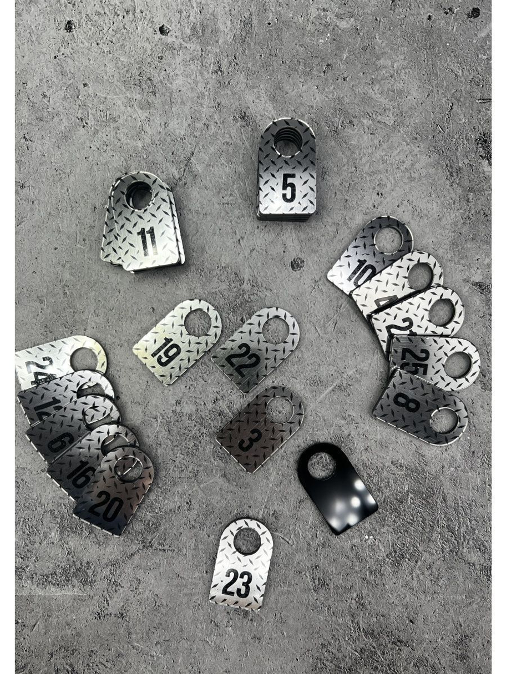 Номерки для гардероба 101-150