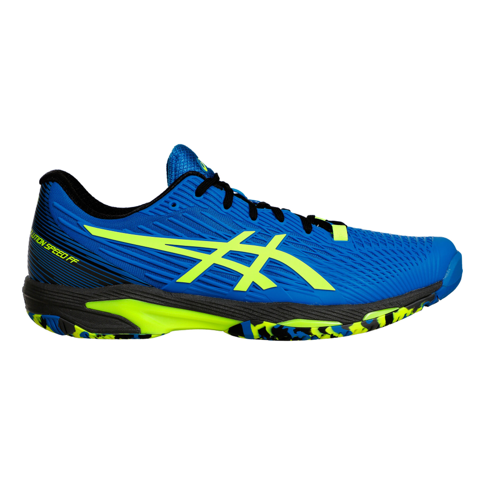 Мужские теннисные кроссовки ASICS Solution Speed FF 2 All Court Shoe Men - Blue, Neon Yellow
