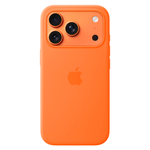 Силиконовый чехол Apple Silicone Case with MagSafe для iPhone 17 Pro, Orange