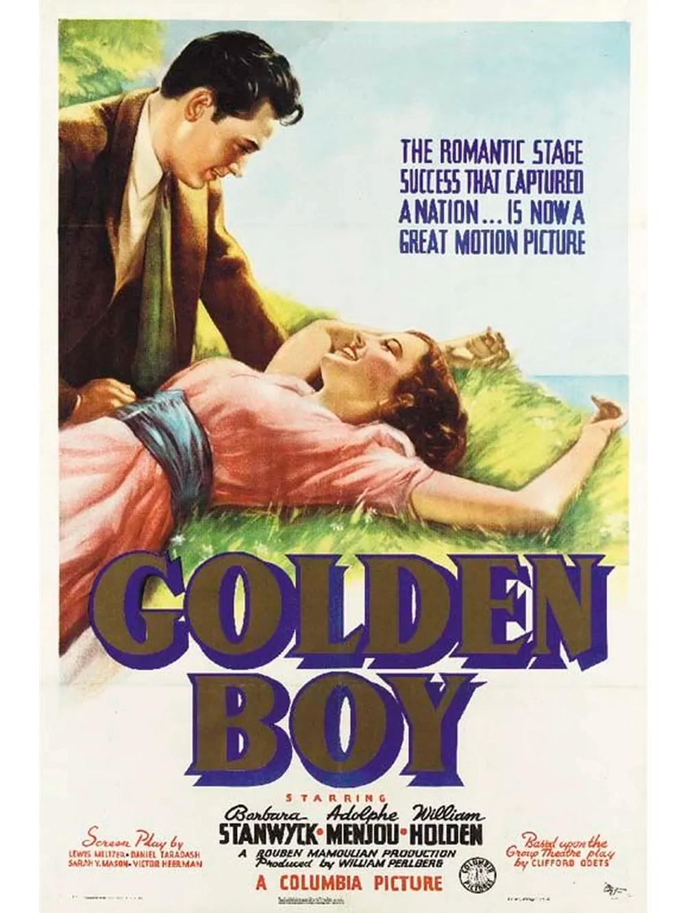 Золотой мальчик (1939) (DVD-R)