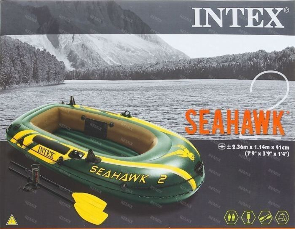 Лодка INTEX 68347 NP Seahawk 2