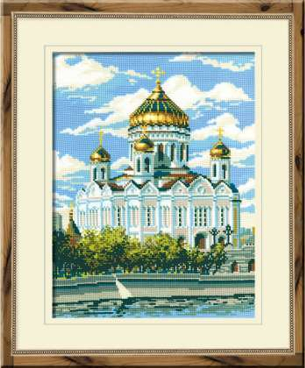 "Храм Христа Спасителя"-303 вышивка