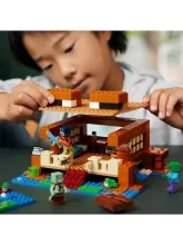 Конструктор Minecraft 21256 The Frog House Дом лягушки