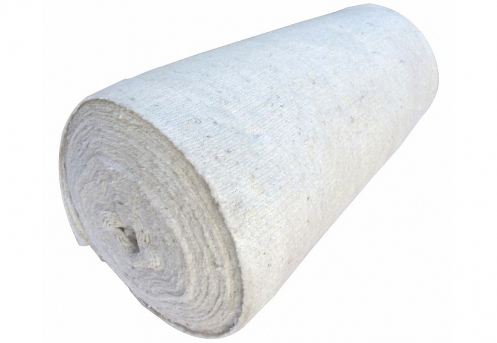 Холстопрошивное полотно пл 0,75/50м серое (плотность 180)