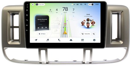 Магнитола для Nissan X-Trail T30 2000-2003 - Teyes CC4L монитор 9" IPS на Android 14, Snapdragon 662, CarPlay, 4G SIM-слот