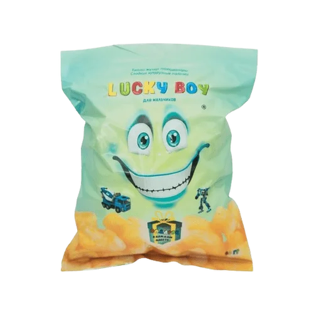 Кукурузные палочки Lucky Boy с подарком для мальчиков 40 гр