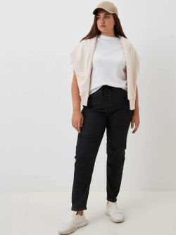 Джинсы на резинке больших размеров