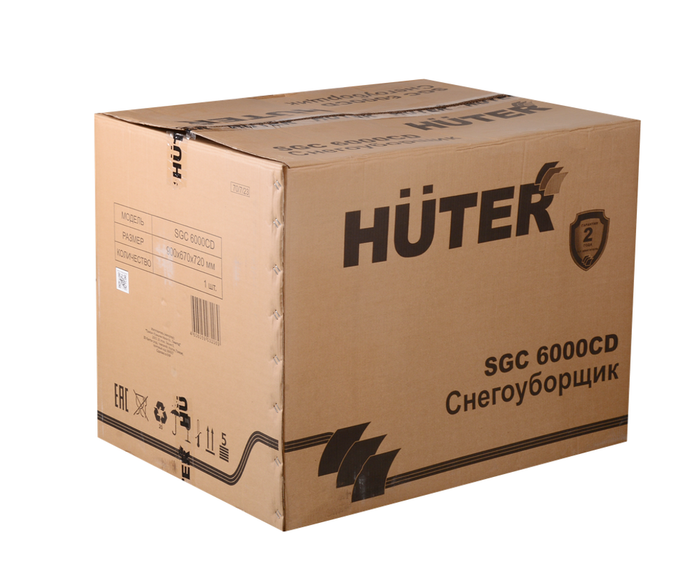 Снегоуборщик бензиновый Huter SGC 6000CD