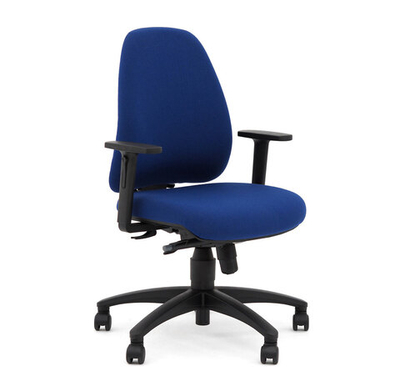 Fun-ON Кресло на колесах,ткань СИНИЙ/ЧЕРНЫЙ