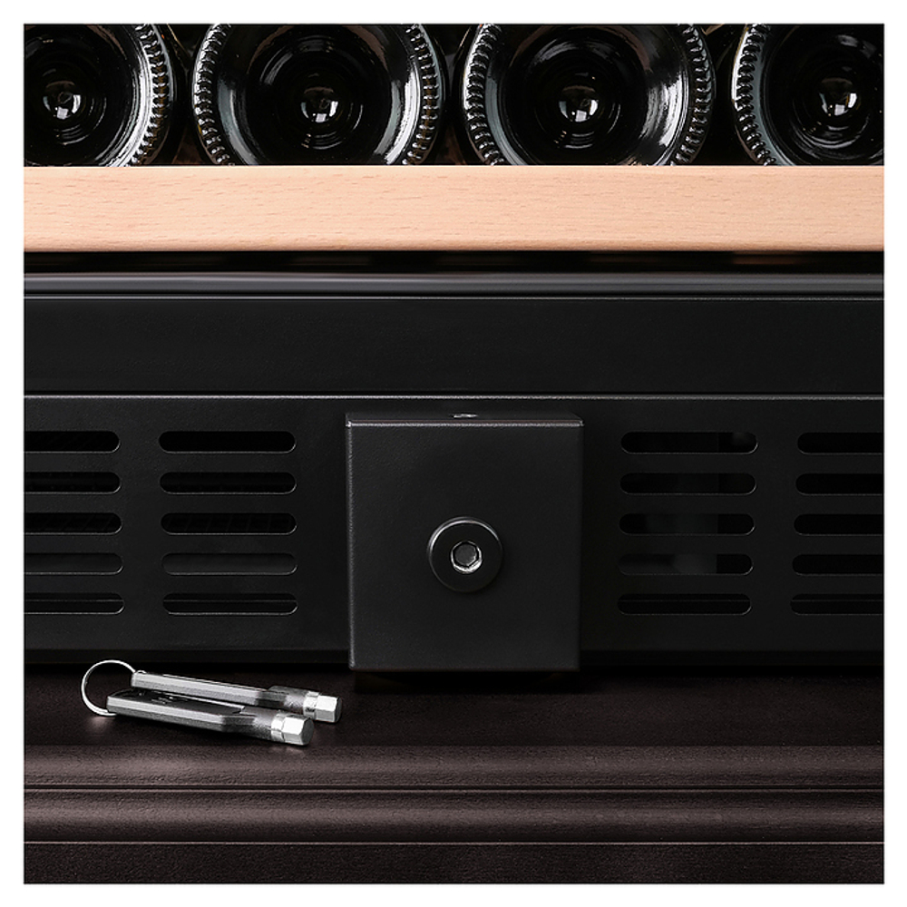 Винный шкаф MEYVEL MV163PRO-KBT2 Темный шоколад