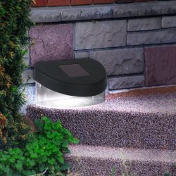 SL-PL8-MNT1 ЭРА Садовый светильник на солнечной батарее, пластик, черный, 5,5 см | Садовые декоративные светильники