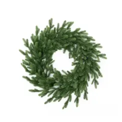 Рождественский венок Венецианский 60 см., 100% литая хвоя, ЕлкиТорг (52109)