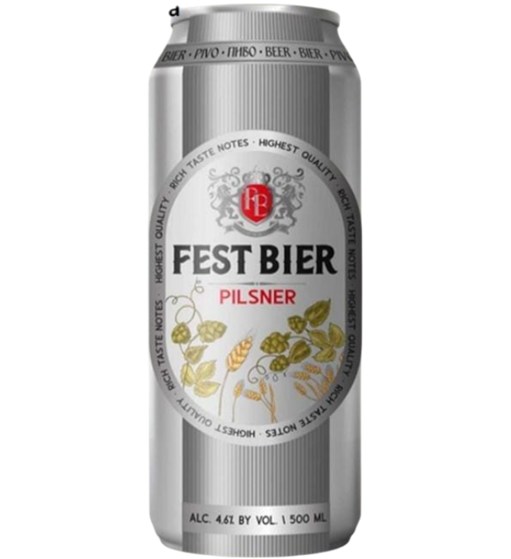 Пиво Fest Bier Pilsner 0,5 л. in can