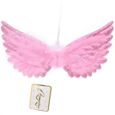 Подвеска «Волшебные крылья» 23 см, Розовый