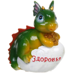 Фигурка «Дракоша Мила с мешком денег» 10*8*7 см, микс