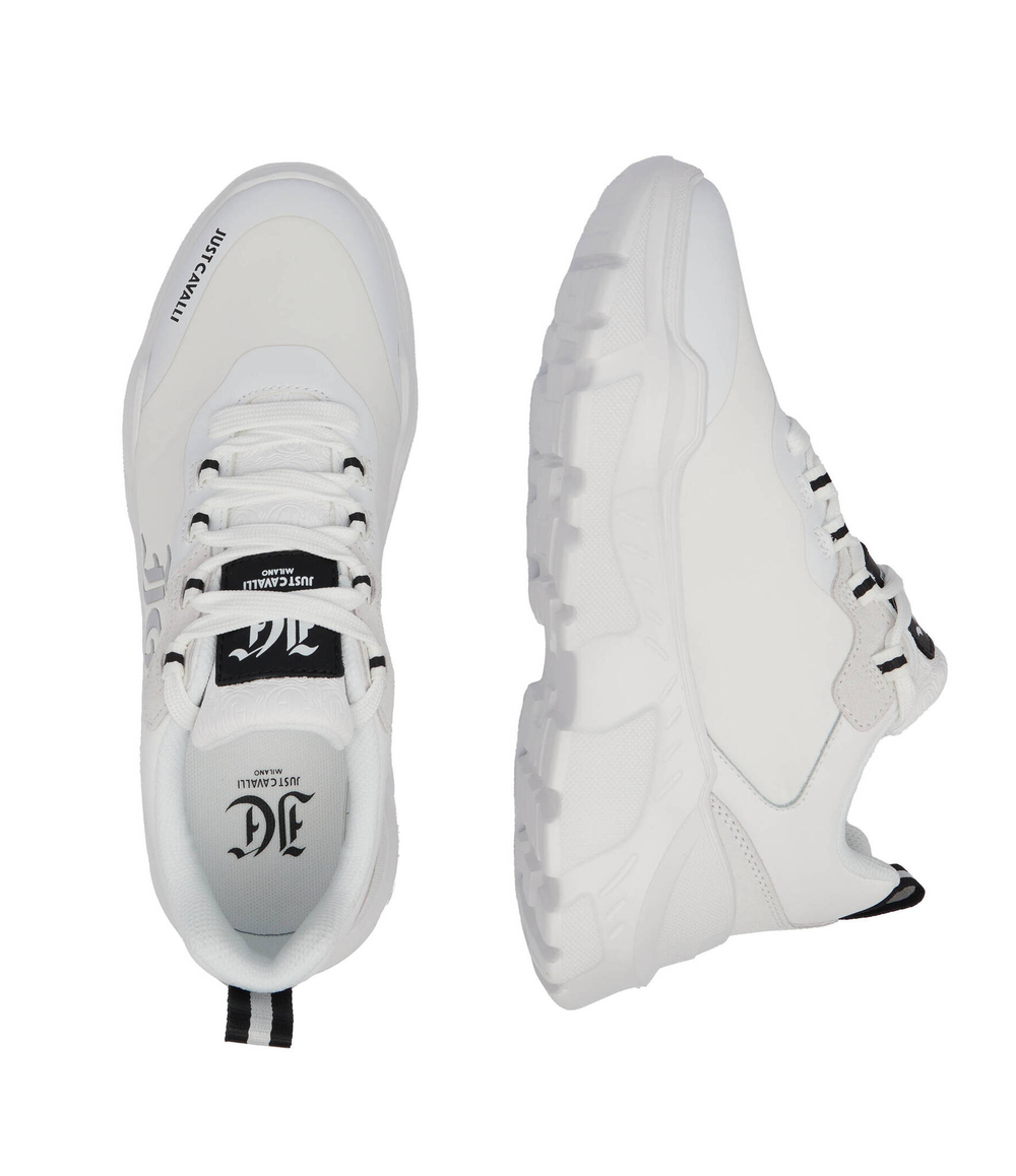 Кроссовки Just Cavalli - белый(76QA3SL7ZSA58)