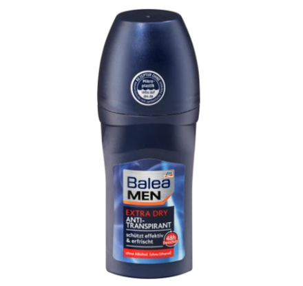 Balea Men Дезодорант-антиперспирант шариковый Extra Dry, 50 мл