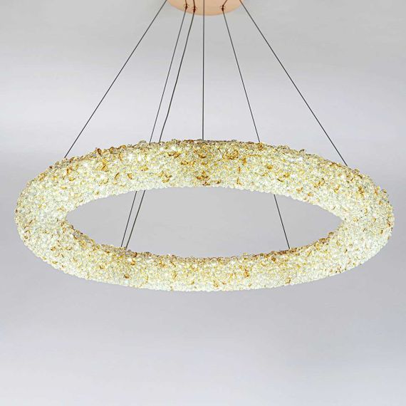 Подвесная светодиодная люстра Modelux Modestyle MS.6000.800 GD