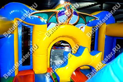 Надувной батут "Лесной дракон"