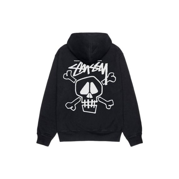 Stussy FW23 SKULL &amp; BONES HOODIE PIGMENT DYED