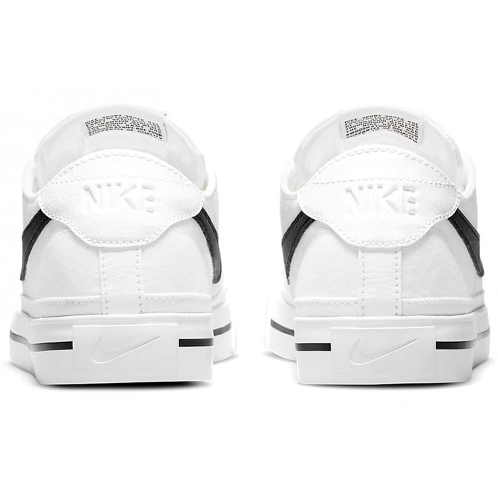 Кроссовки Nike Court Legacy Canvas White Black