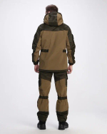 Костюм OneRus "Горный" на молнии (Брезент/Гретта), Хаки