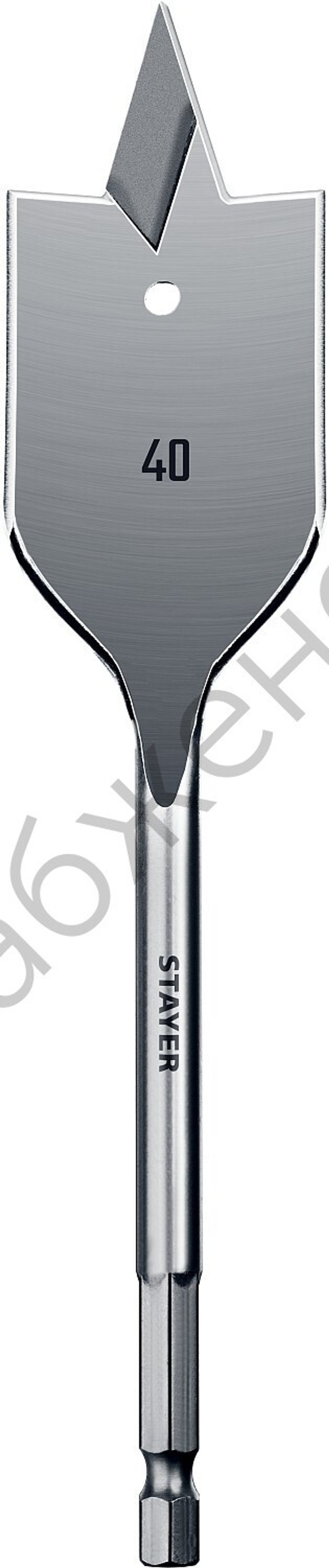 STAYER FLAT 40x152мм, сверло по дереву перовое