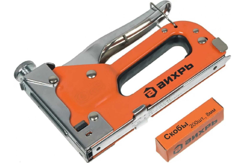 СТЕПЛЕР МЕБЕЛЬНЫЙ ВИХРЬ ТИП СКОБЫ 53 73/9/3/1