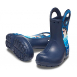 Детские сапоги Crocs Boys' Fun Lab Shark Patch Rain Boot