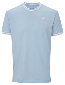 Детская теннисная футболка Tecnifibre Team Stretch Junior - glacier