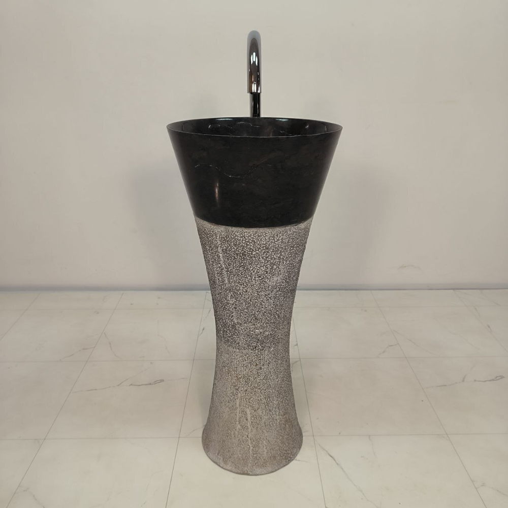 Раковина напольная из мрамора Pedestal MN-391 40*40*90
