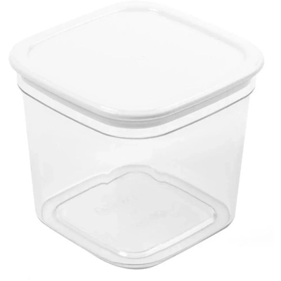 Контейнер для сыпучих продуктов Смарт 0,6л белый С413БЕЛ