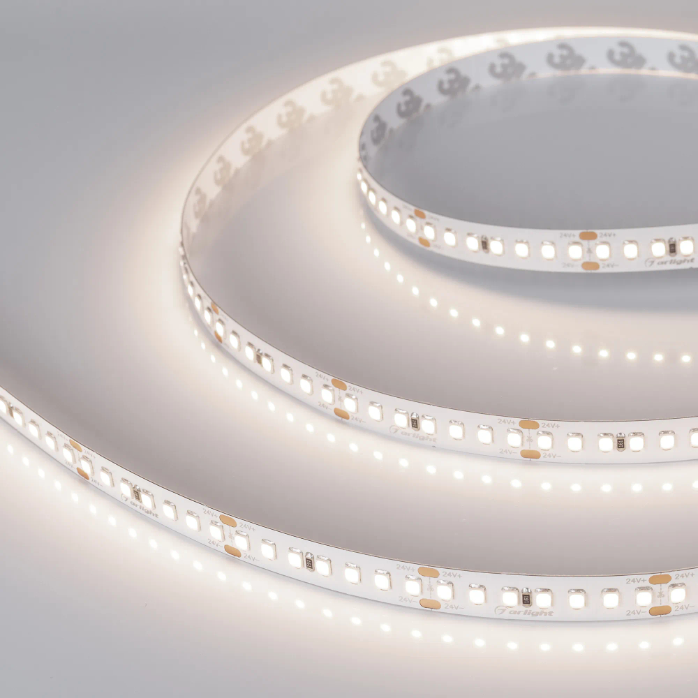 Светодиодная лента RT 2-5000 24V Day4000 3x (2835, 840 LED, CRI98) (Arlight, 17 Вт/м, IP20) 025147