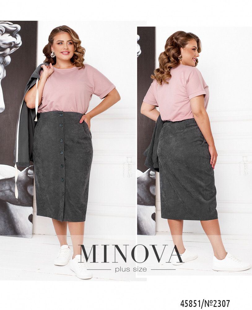 Юбка 2307-графит Minova