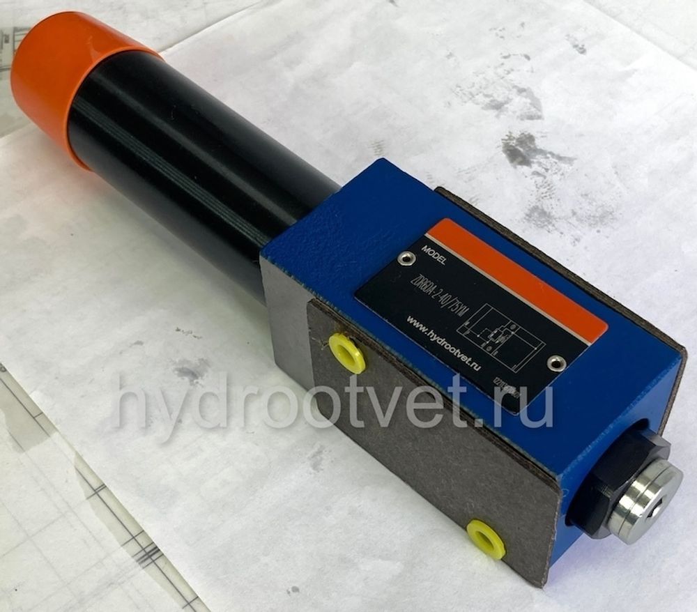 ZDR6DB2-4X/150YM - Редукционный клапан Ду 6 трехлинейный модульного монтажа с давлением регулировки до 150 бар, регулирует в канале B, обратный клапан - М = нет