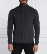 Хлопковый свитер damavand Napapijri - графитовый(NP0A4GJR)