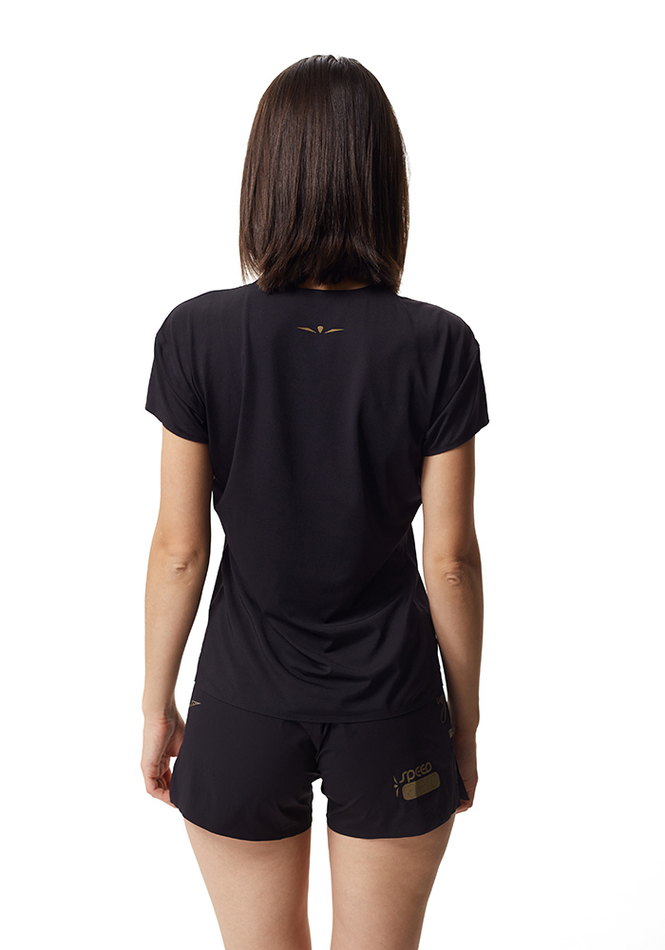 ФУТБОЛКА ЖЕНСКАЯ COMFORT TEE | BLACK GOLD