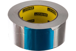 Алюминиевая лента STAYER Professional, до 120С, 50мкм, 50мм х 50м 12268-50-50