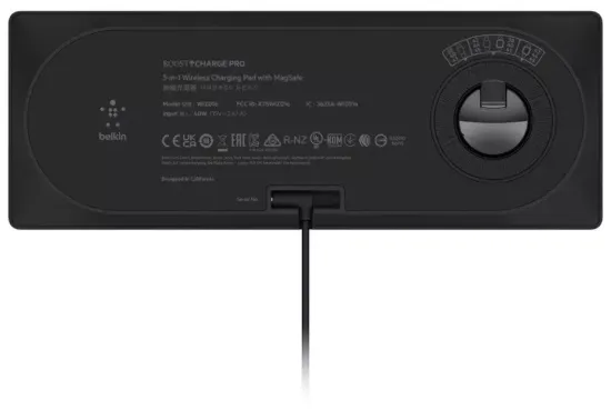 Док-станция Belkin BoostCharge Pro 3 в 1 - MagSafe, черный WIZ016vfBK