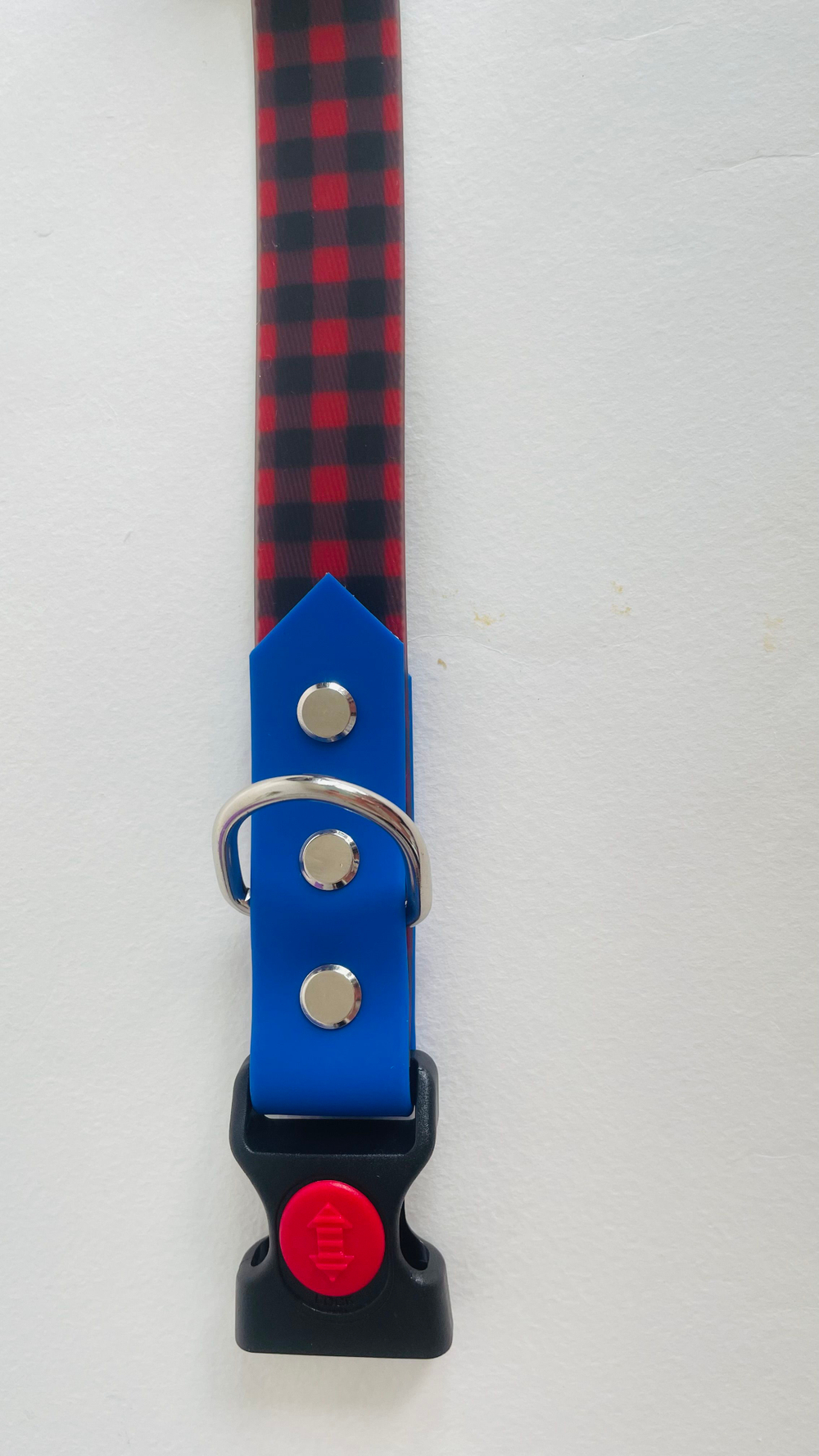 Ошейник для собак из биотана , 25 мм , 35-55 см . Клетка и салатовый