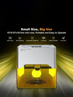 Twotrees TS1 Портативный мини-лазерный гравер CNC Bluetooth станок DIY для нанесения логотипов