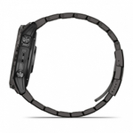 Смарт часы Garmin Fenix 7X Pro Sapphire Solar Edition Титановый угольно-серый корпус с DLC-покрытием и титановым браслетом