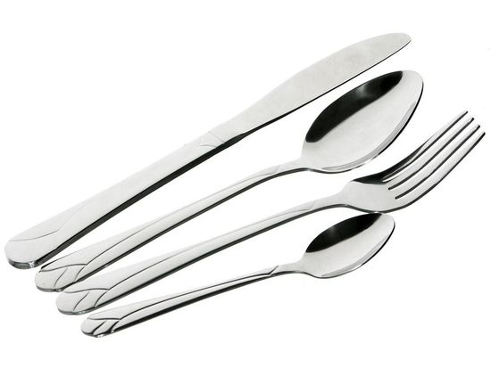 Набор столовых приборов 24 предмета Kamille KM-5238R из нержавеющей стали