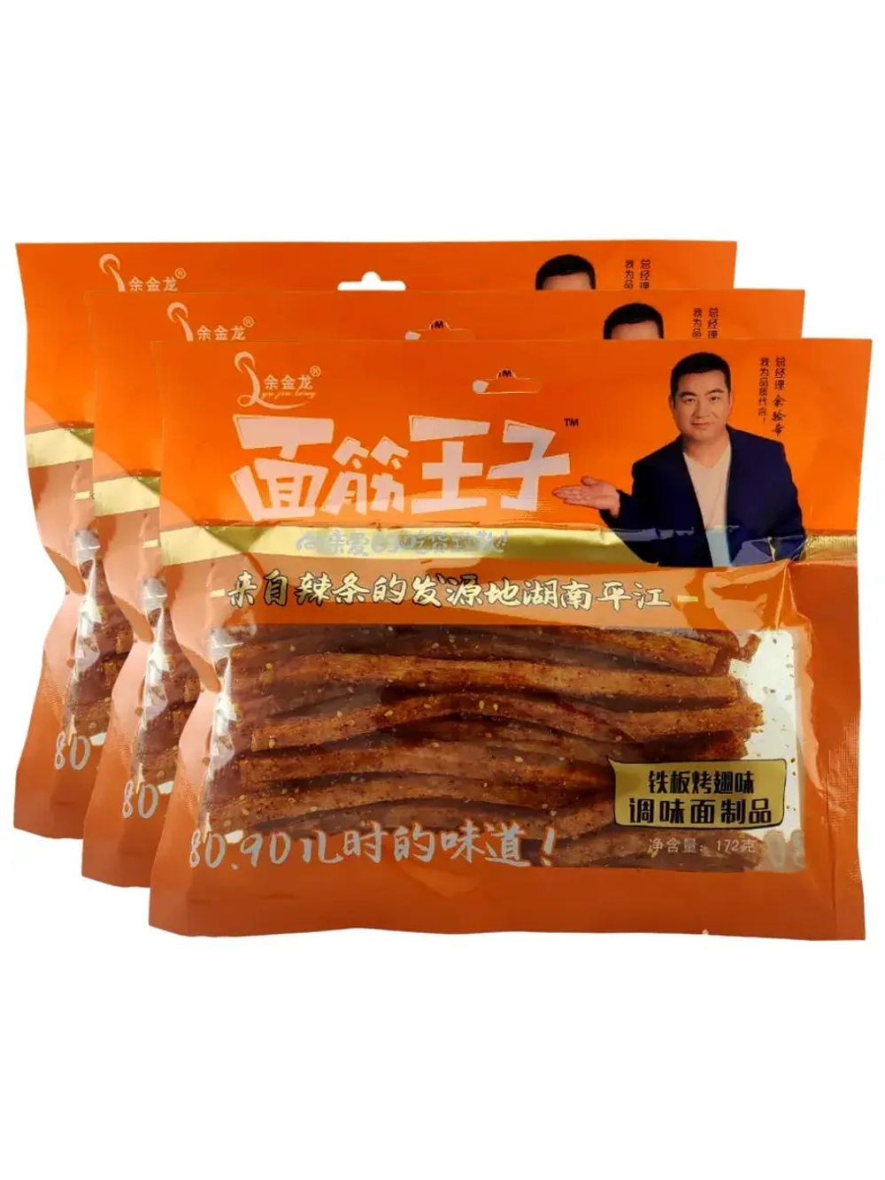 Азиатские снеки со вкусом крылышек гриль 172 г * 3 шт