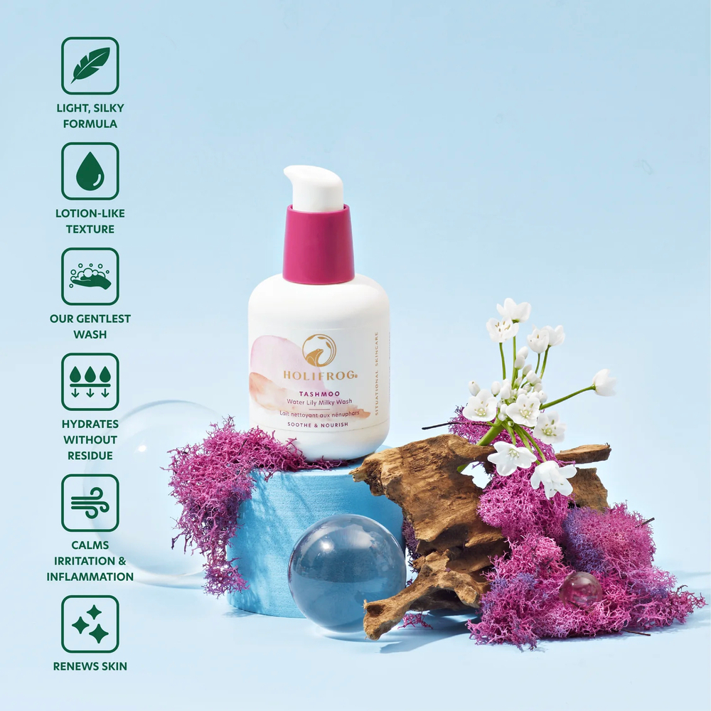 ДЕФЕКТ УПАКОВКИ: HOLIFROG Tashmoo Water Lily Milky Wash Очищающий гель-молочко с водяной лилией, 150 мл