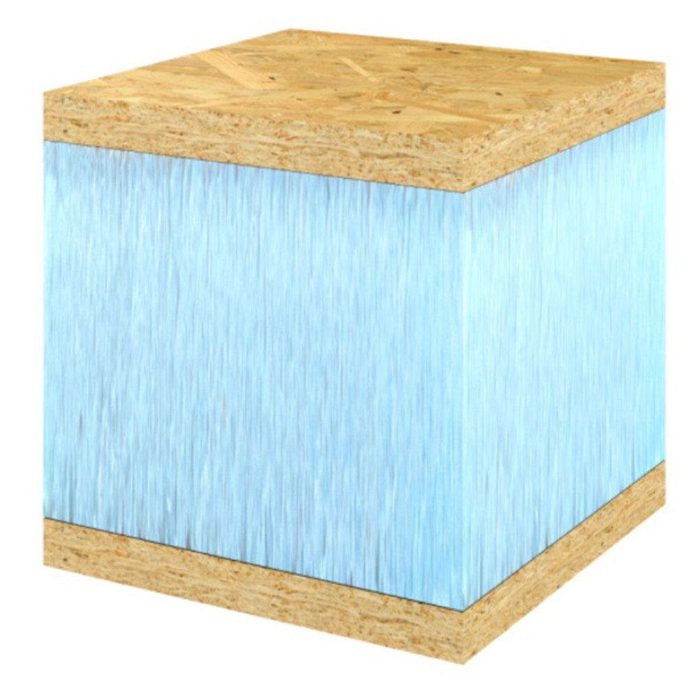 Панель Ruspanel RPG Sandwich OSB+XPS+OSB 2400х600х100 мм