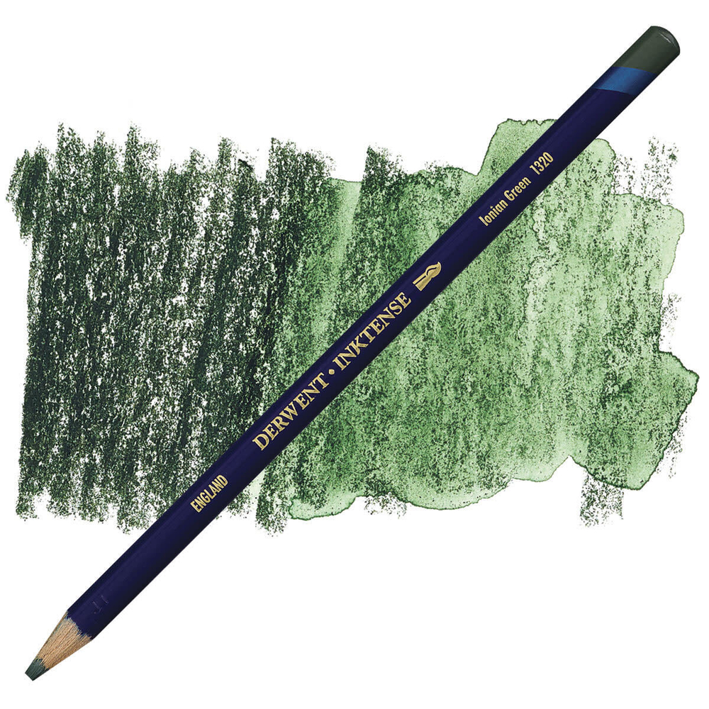 Derwent Inktense. 1320 Ionian Green