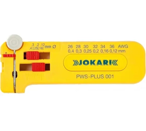 Jokari Инструмент для снятия изоляции PVC-Plus 001 в электронике, моделировании, телеком 0,12-0,40